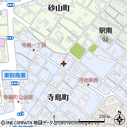 静岡県浜松市中央区寺島町391周辺の地図