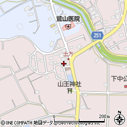 静岡県掛川市下土方1414周辺の地図