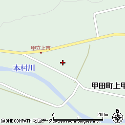 広島県安芸高田市甲田町上甲立786周辺の地図