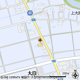 静岡県磐田市大原804周辺の地図
