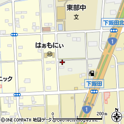 静岡県浜松市中央区飯田町1057周辺の地図