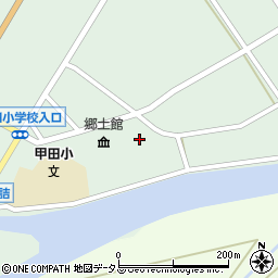 広島県安芸高田市甲田町上甲立391周辺の地図