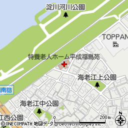 平成福島苑周辺の地図