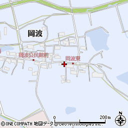 三重県伊賀市岡波965周辺の地図