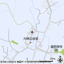 岡山県岡山市北区大崎周辺の地図