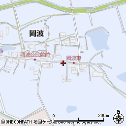 三重県伊賀市岡波970周辺の地図
