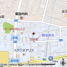 静岡県浜松市中央区入野町4908周辺の地図