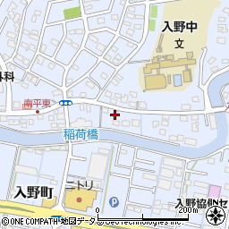 蕎里　入野店周辺の地図