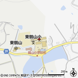 備前市立東鶴山小学校周辺の地図