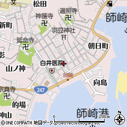 中京銀行師崎支店周辺の地図