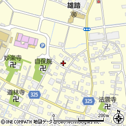 静岡県浜松市中央区雄踏町宇布見5415周辺の地図