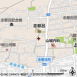 静岡県浜松市中央区志都呂町1284周辺の地図