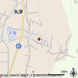 岡山県岡山市東区矢津1668周辺の地図