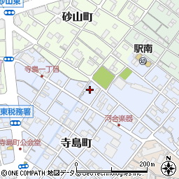 静岡県浜松市中央区寺島町389周辺の地図