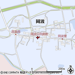 三重県伊賀市岡波1050周辺の地図