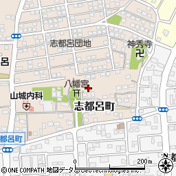 静岡県浜松市中央区志都呂町160周辺の地図