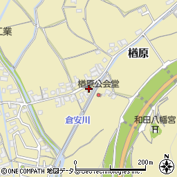 岡山県岡山市東区楢原268周辺の地図