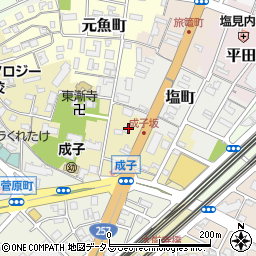 静岡県浜松市中央区成子町63周辺の地図