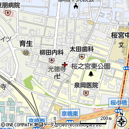 ファイン京橋ビル周辺の地図