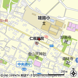 静岡県浜松市中央区雄踏町宇布見7977周辺の地図