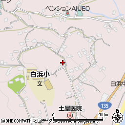 静岡県下田市白浜1231周辺の地図