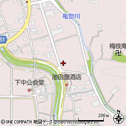 静岡県掛川市下土方1226周辺の地図