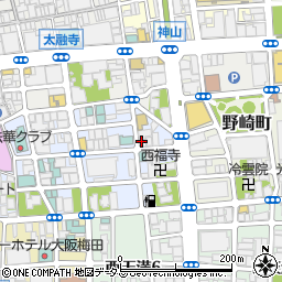 株式会社大阪ガイドセンター周辺の地図