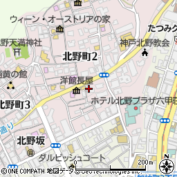 神戸 ル・ヴァンヴェール Le Vent Vert周辺の地図