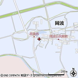 三重県伊賀市岡波1077周辺の地図