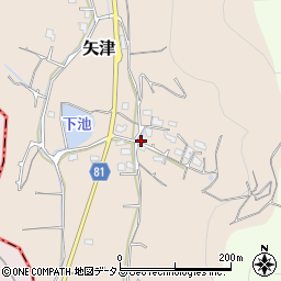 岡山県岡山市東区矢津1676周辺の地図
