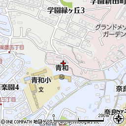 奈良県奈良市学園新田町2875-15周辺の地図
