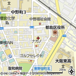 東桜館周辺の地図