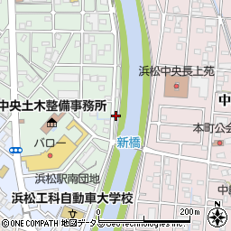 静岡県浜松市中央区北寺島町687周辺の地図