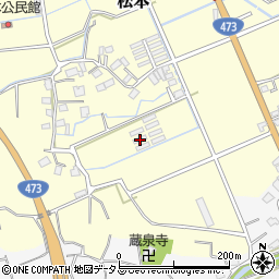 静岡県牧之原市松本130周辺の地図
