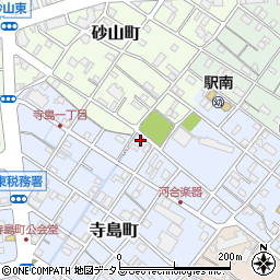 静岡県浜松市中央区寺島町388周辺の地図