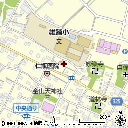 静岡県浜松市中央区雄踏町宇布見7990周辺の地図