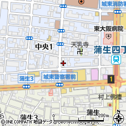 通所リハビリ・東大阪病院周辺の地図