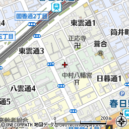 新神戸印刷周辺の地図