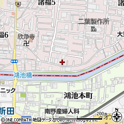 株式会社竹林紙管周辺の地図
