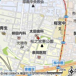 エスト京橋周辺の地図