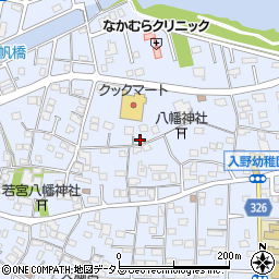 静岡県浜松市中央区入野町8937周辺の地図