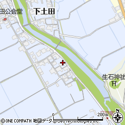 岡山県岡山市北区下土田201周辺の地図