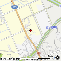 静岡県牧之原市松本46-3周辺の地図