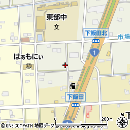 静岡県浜松市中央区飯田町1054周辺の地図