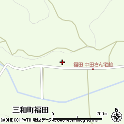 広島県三次市三和町福田225周辺の地図