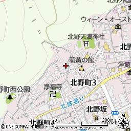 ハンター坂壱番館周辺の地図