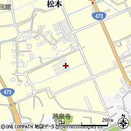静岡県牧之原市松本131周辺の地図
