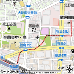 串かつ ふらい専門 壺天 福島店周辺の地図
