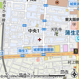 東大阪病院（有隣会）周辺の地図