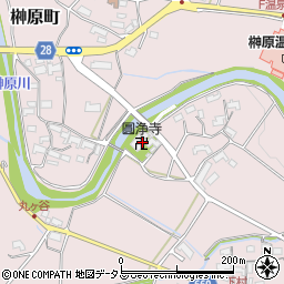 圓浄寺周辺の地図